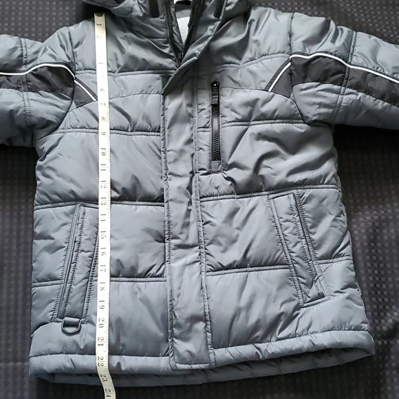 F.O.G. by London Fog, gray coat, size medium (10-12) - Picture 11 of 12